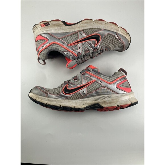 NIKE WOMENS AIR ALVORD 9 Gray And Pink LOW TOP RUNNING SHOES SIZE US 9 - Picture 9 of 10